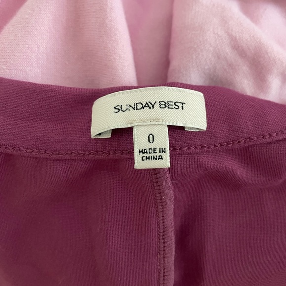 Purple t-shirt dress - Picture 3 of 3